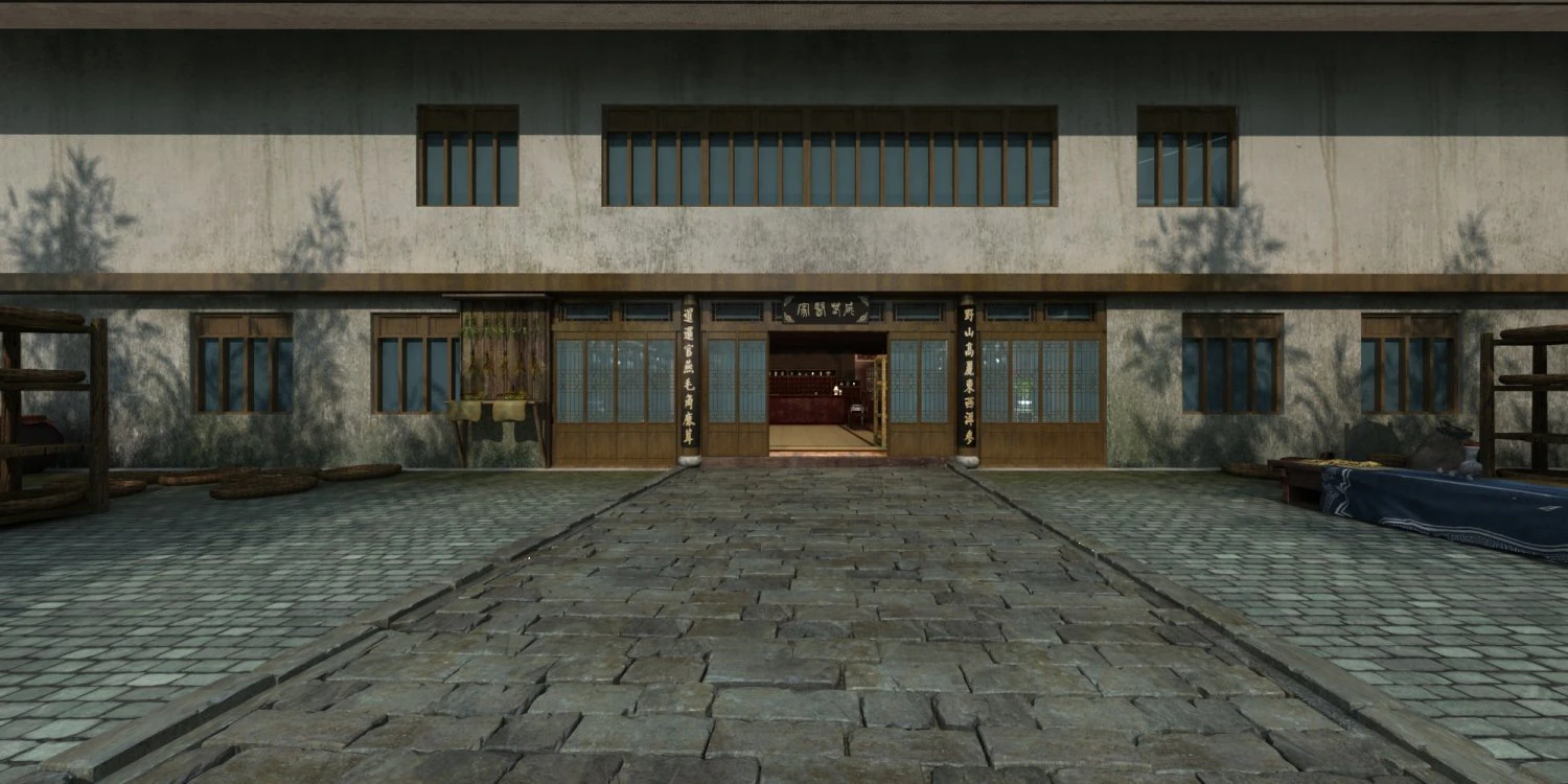 Chinese Pharmacy 3D Model .c4d .max .obj .3ds .fbx .stl .blend 