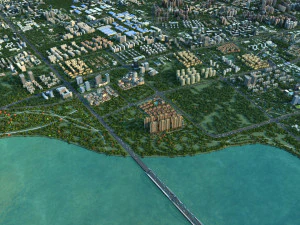 Cityscape 3D Model