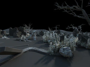 Ruins 3D Model
