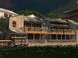 Ancient building Modelo 3D