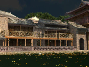 Ancient building 3D Model