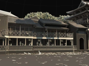 Ancient building 3D Model