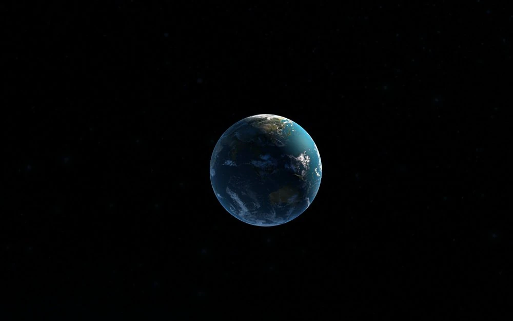 Earth 3D Model .c4d .max .obj .3ds .fbx .stl .blend 