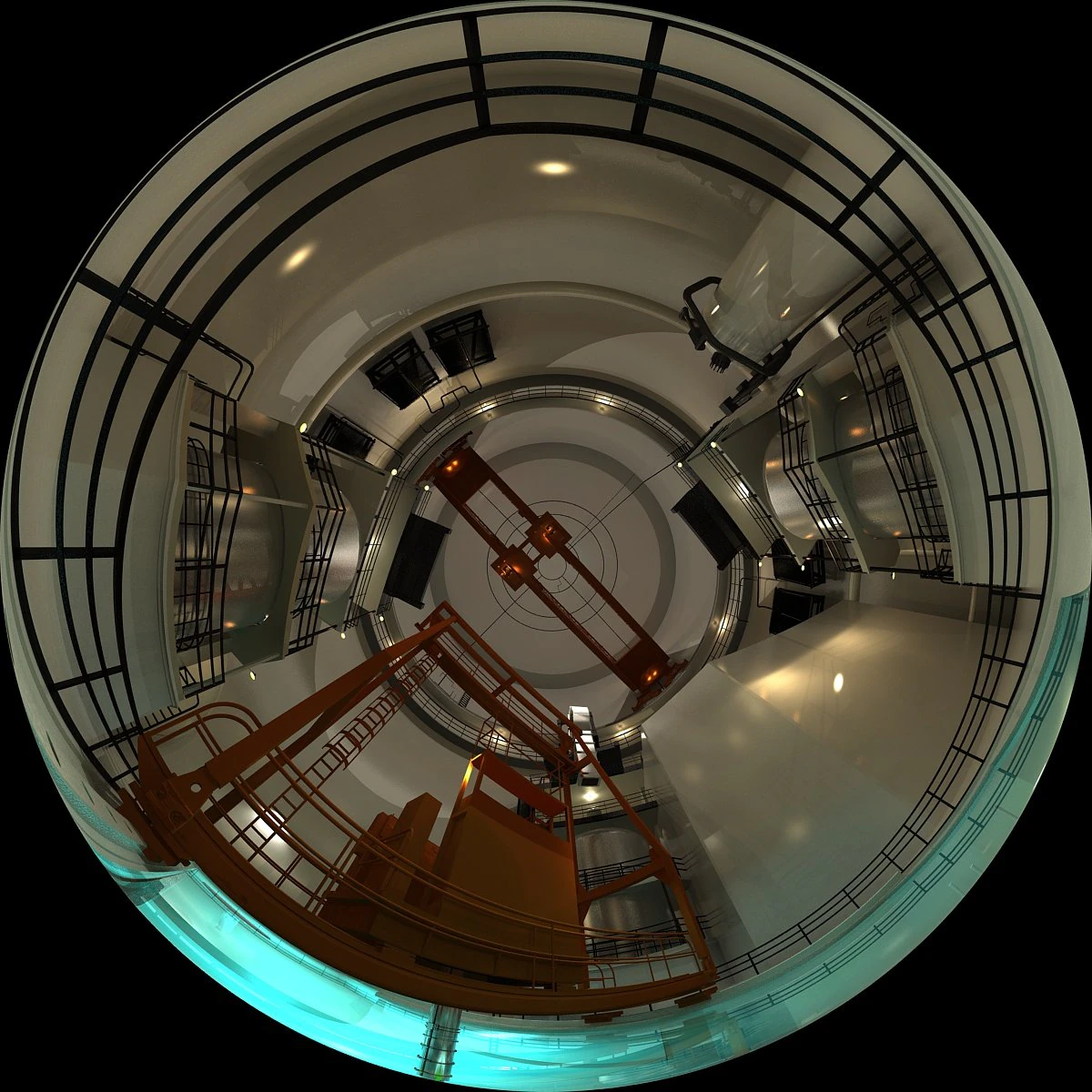 Power station 3D Model .c4d .max .obj .3ds .fbx .stl .blend