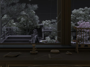 Ancient building 3D 模型