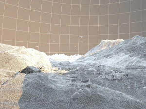 Snow mountain 3D Model