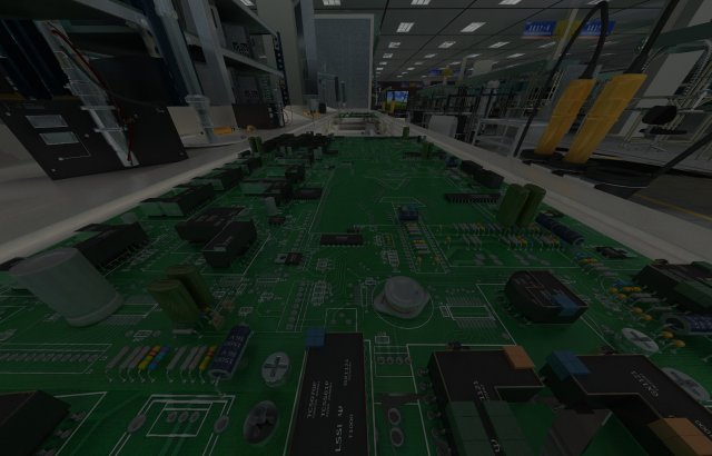 Circuit board 3D Model .c4d .max .obj .3ds .fbx .stl .blend 