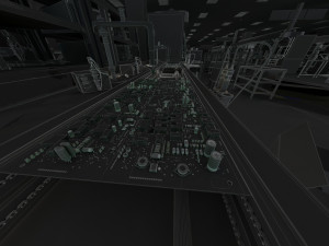 Circuit board 3D Model