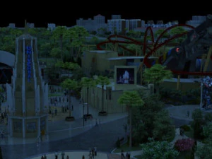 City building 3D Model