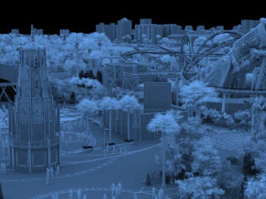City building 3D Model