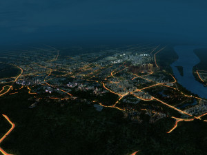 City building Modello 3D