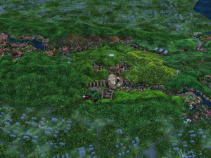 Small town 3D Model