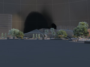 Small town 3D Model