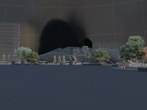 Small town 3D Model