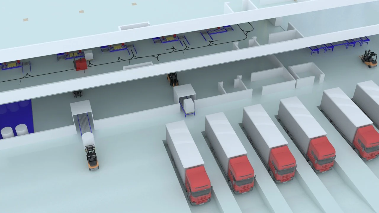Factory floor 3D Model .c4d .max .obj .3ds .fbx .stl .blend 