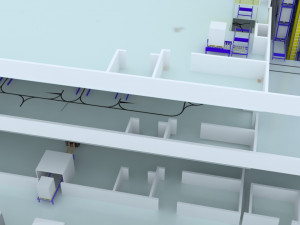 Factory floor Modello 3D