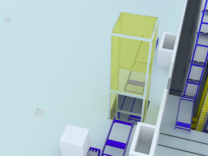 Factory floor Modello 3D