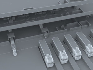 Factory floor Modello 3D