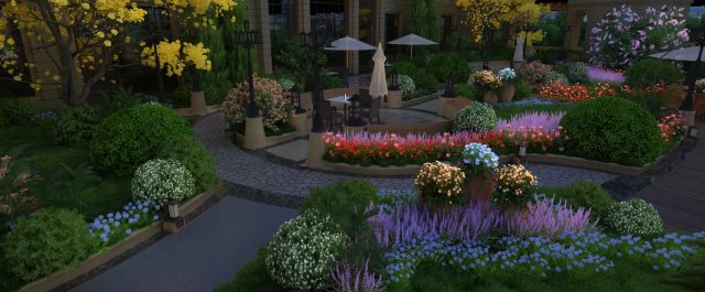 City building 3D 模型 .c4d .max .obj .3ds .fbx .stl .blend 