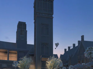 Small town 3D Model