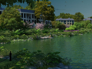 Small town 3Dモデル