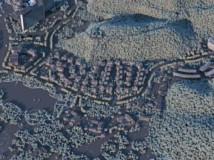 Small town 3D मॉडल