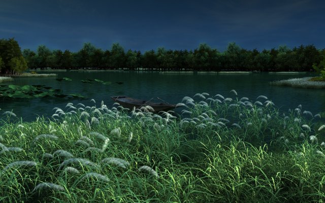 Lake Modèle 3D .c4d .max .obj .3ds .fbx .stl .blend 