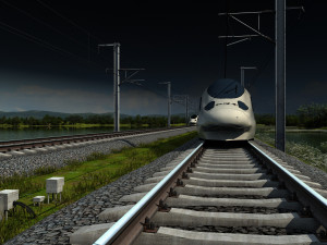 Railway Modèle 3D
