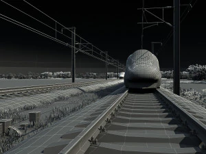 Railway 3D Model