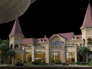 Small town 3D Model