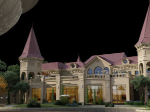 Small town 3D Model