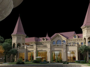 Small town 3D Model