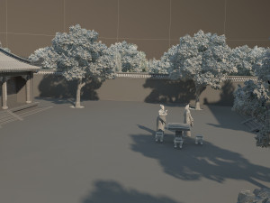 Ancient building 3D-Modell