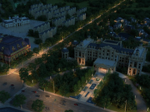 Villa Modelo 3D