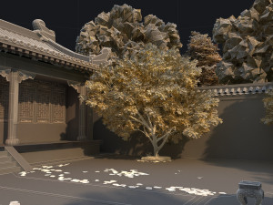 Ancient building 3D Model