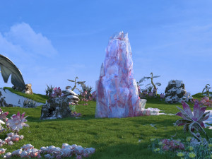 Mountain top Modelo 3D
