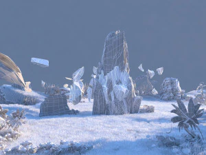 Mountain top 3D Model