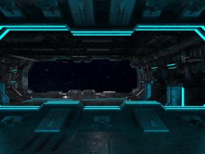Space ship 3Dモデル