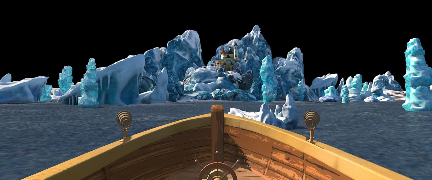 Castle 3D Model .c4d .max .obj .3ds .fbx .stl .blend 