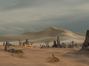 Desert Modèle 3D