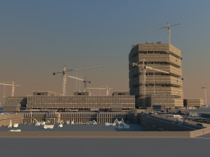 Construction site Modèle 3D