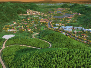 Small town 3D 模型