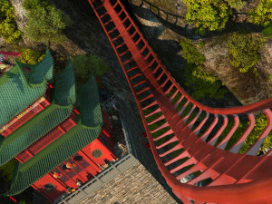 Roller coaster Modelo 3D