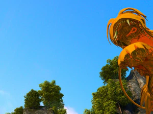 Roller coaster 3D Model