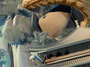 Roller coaster 3D Модель