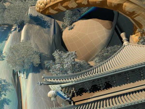 Roller coaster 3D Model