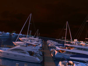 Puerto Modelo 3D