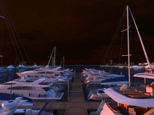 Harbor 3D Model