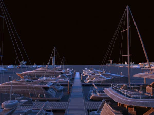 Harbor 3D Model