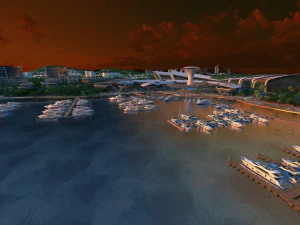 Harbor 3D Model